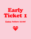 Entry (before 21:00) Ticket ❤️ 15€