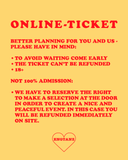 Ticket Engtanz 6.9.25 ❤️
